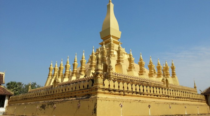 Tempeltour in Vientiane